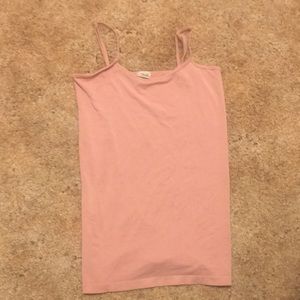 Pink tank top